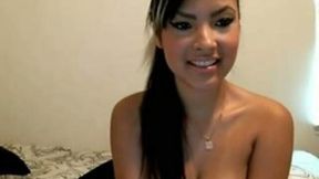 Sexy cam girl with some tattoos went solo for me and tickled her slit