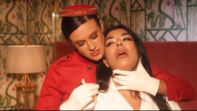 CHEATING wife gets DESTROYED in HOTEL hookup- &quot;Belle Hop&quot; with Jasmine Sherni &amp; Penny Barber