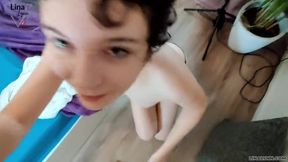 Lina Lynn's POV Awakening: Big Tits and Intense Pleasure!