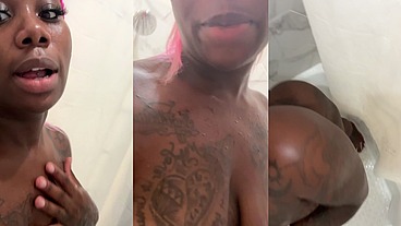 Cum shower and sing with me