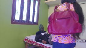 Horny Indian College Girl Comes To Private Room To Fun With Her Boyfriend