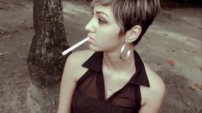 Smoking Fetish Model Ana Carolina 0002