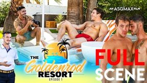 Crazy Camera Operator Rides Muscular Fellow At Orgy Positive Resort - Goldenrod Resort ep.1 - UTTER EPISODE