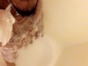 Swinging my dick in the shower