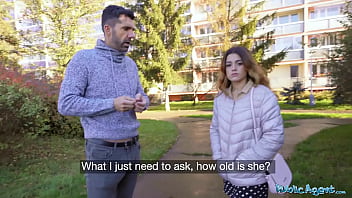 Cheating Spanish MILF sucks cock and gets fucked in public