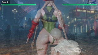 FUCK THIS FAT ASS BITISH BLONDE SLUT ON THE STREETS!! - Cammy - Street Brawlers Adult