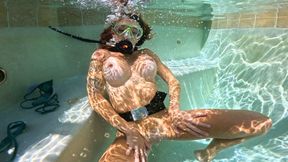 Aquaphilias- Mya Pleasure- Hot Tub SCUBA Orgasm Experience