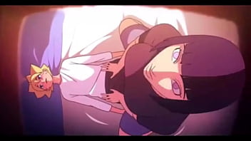 Anime Boruto comendo sua m&atilde_e