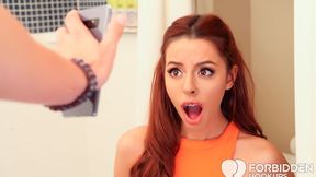 Lusty slim brunette Vanna Bardot likes intensive sex in the bedroom