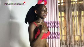 Santa's Stepdaddy fills her perfect pussy with creamy cum