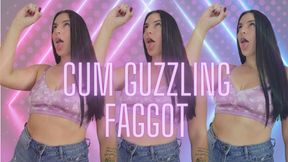 Cum Guzzling Faggot