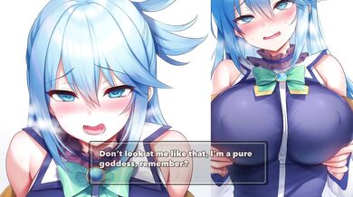 [Hentai JOI] Aqua Gets Fucked Hard After Party and Begs for More (BlowJob, Cow-Girl, Paizuri, Deepthoroat, Creampie)