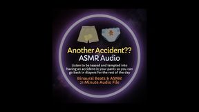 Another Accident?? ASMR Diaper Roleplay Audio