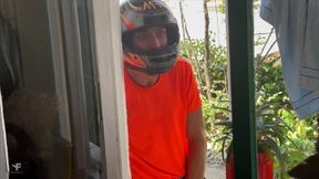 The Courier Delivered an Unusual Package and Caught the Twink Having Anal Sex, Got Excited and Fucked Him so Hard