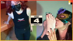 Mexican Sub Worships 18YO Dark Redhead Cutie - ASMR FOOT WORSHIP SOUNDS - LESBOS PODES VOL 4 - MAYA VS LUNA - STANDARD EDITION - 480P