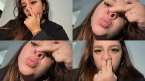 Pleasure from picking my nose