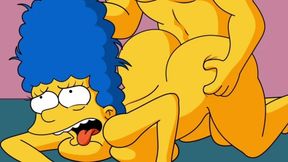 Marge Fucking Hard The Simpsons Porn - Marge Simpson And Car Toon