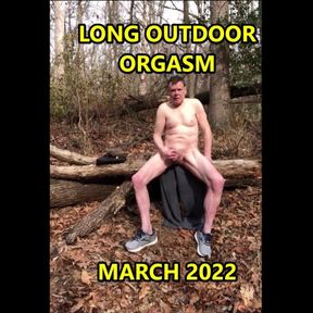 Long Outdoor Orgasm March 2022