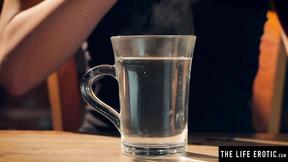 ”Horny babe Charlotta Phillip gets naked & masturbates”