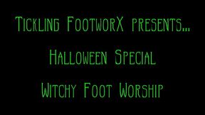 Halloween Special 2025 Witchy Foot Worship