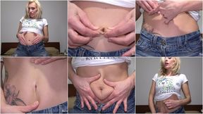 Extreme Belly Fetish Play: Punching, Fingering, and Stretching (HD quality)