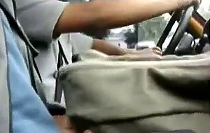 Bigcockflasher - Flashing the taxi driver