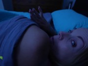 StepSon Hops Into StepMoms Bed After Nightmare - 1of3
