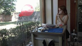 Dakota and Sage Test the Outdoor Inflation Facility (MP4 - 720p)