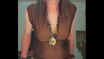 Busty Sissy Cumming