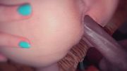 THICK GYM PAWG THROWS IT BACK ON HER BBC TRAINER