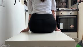 Fart Sound Test Gone Wild: Different Surfaces Naked + Leggings
