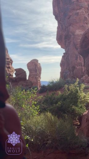POV Cum All Over Big Boobs Fucked a Stranger in Nature Scenic Hike