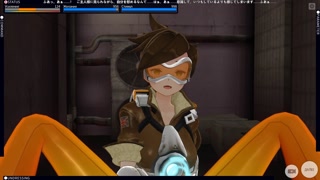 3D HENTAI overwatch Tracer masturbation orgasm