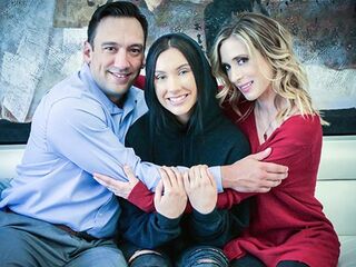 My Stepdaddy Imagined Screwing My Large Bazookas Likewise Many Times, So I Let Him Do It