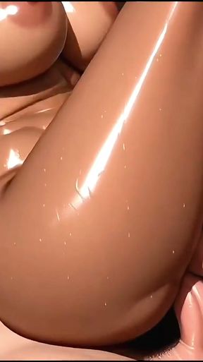 NEON DREAMS - THE MILF GANGBANG   Clip 1