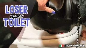 Loser cleans the toilet - Lo sfigato pulisce il cesso [SUB ENG] [MOBILE]