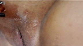 hot girl touching herself.