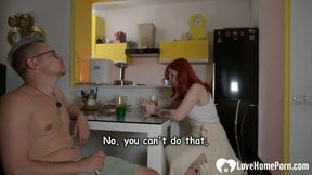 Redhead Step Mom Craves My Dick While Dads at Work