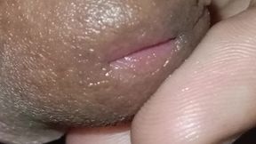 Alone boy Penis Cleaning and wet inside view