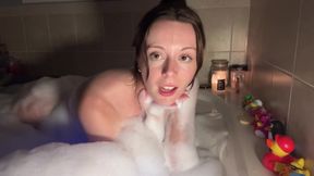 Bath Time Bubbles and Orgasms
