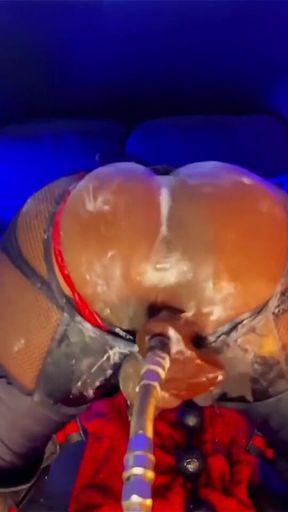 Creamy Butt Machine Fuck