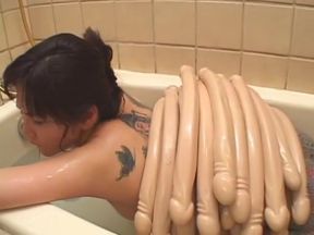 Tattooed Mature Female Masochist