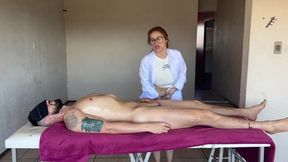 Unforgettable Massage Experience: Can She Handle the Pleasure?