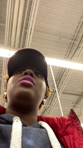 Girl In Public At Walmart