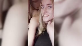 Naughty blonde ass fucked after she gives rimming - Home Video