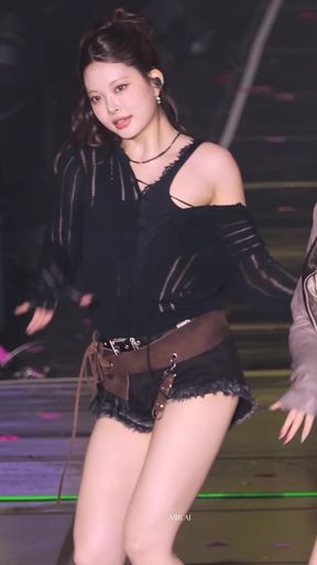 Cute Kpop Korean gets a surprise blow job in her