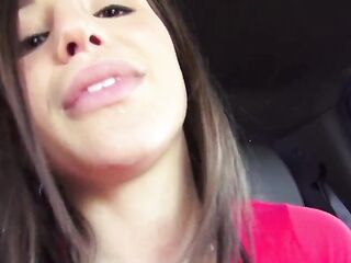 DTFsluts - James Deen screws Abellas snatch unfathomable until this babe cums