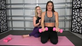 KENDRA'S ARMPIT TICKLE WORKOUT