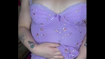 Your TS GF makes you a video to tease your cock while you&rsquo_re at work