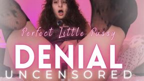 Perfect Little Pussy Denial UNCENSORED